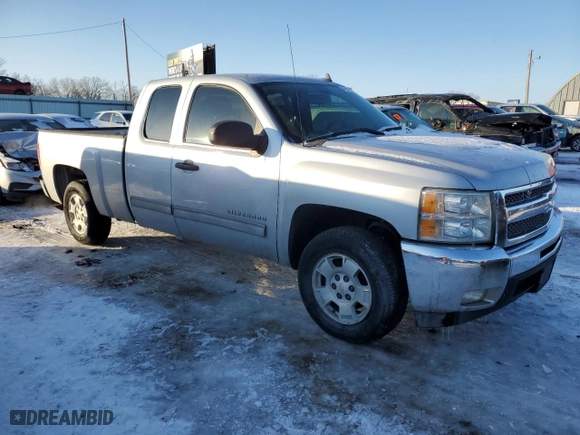 2012 Chevrolet Silverado 1500 LT with VIN 1GCRCSE04CZ174849, listed as a Copart auction lot 41561845 with 179,699 mi miles and Salvage Title. Bid and sale history available at carsss.com. Image 4.