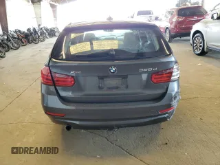 2014 BMW 3 Series 328d xDrive with VIN WBA3K5C52EKT33305, listed as a Copart auction lot 60558625 with Not provided miles and Salvage title. Bid and sale history available at DreamBid. Image 6.