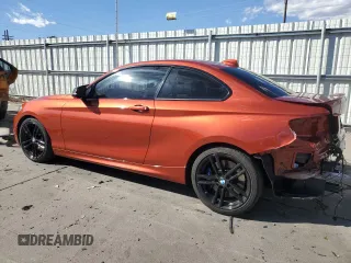 2018 BMW 2 Series M240i with VIN WBA2J5C57JVC07127, listed as a Copart auction lot 76994584 with 51,297 mi miles and Salvage title. Bid and sale history available at DreamBid. Image 2.