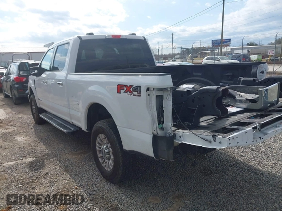 2021 Ford Super Duty F-250 SRW XL with VIN 1FT7W2BT9MEC80591, listed as a IAAI auction lot 41477749 with 32,034 mi miles. Bid and sale history available at carsss.com. Image 3.