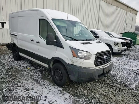 2019 Ford Transit z VIN 1FTYR1CM9KKB23140, wystawiony jako Copart lot #43346595 z przebiegiem 64 759 mil mil oraz Szkoda całkowita • Salvage title. Historia ofert i sprzedaży dostępna na DreamBid. Obrazek 13.