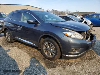 2015 Nissan Murano SL with VIN 5N1AZ2MG9FN232861, listed as a Copart auction lot 50503935 with 93,808 mi miles and Salvage Title. Bid and sale history available at carsss.com. Image 4.