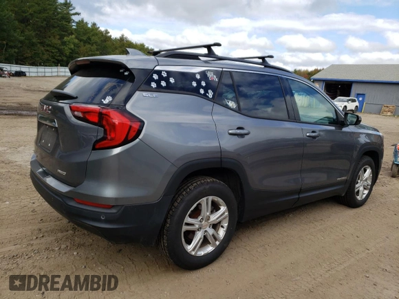 2018 GMC Terrain SLE Diesel with VIN 3GKALUEU7JL249404, listed as a Copart auction lot 72523204 with 34,951 mi miles and Salvage Title. Bid and sale history available at carsss.com. Image 3.
