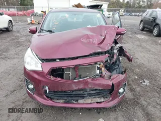 2018 Mitsubishi Mirage G4 SE with VIN ML32F4FJ1JHF06220, listed as a IAAI auction lot 41651964 with 122,837 mi miles. Bid and sale history available at carsss.com. Image 6.