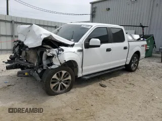 2019 Ford F-150 XL with VIN 1FTEW1C57KFD41736, listed as a Copart auction lot 50130005 with Not Provided miles and Non Repairable. Bid and sale history available at carsss.com. Image 1.