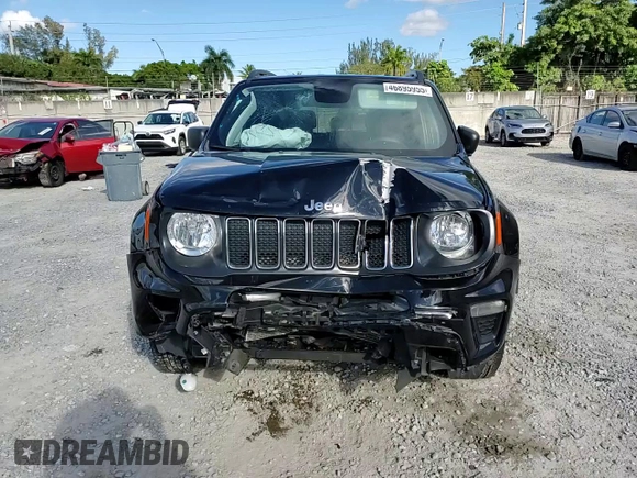 2019 Jeep Renegade Sport with VIN ZACNJBAB4KPJ73304, listed as a Copart auction lot 46895955 with 64,889 mi miles and Non repairable. Bid and sale history available at DreamBid. Image 13.