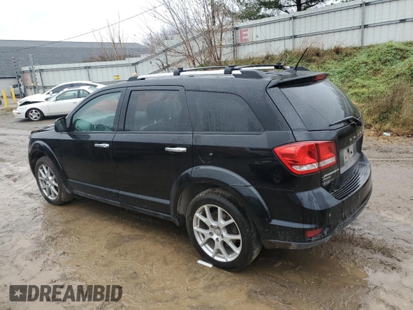 2014 Dodge Journey R/T with VIN 3C4PDDFG4ET117900, listed as a Copart auction lot 80911244 with 111,773 mi miles and Clean title. Bid and sale history available at DreamBid. Image 2.