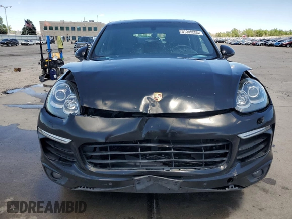 2017 Porsche Cayenne with VIN WP1AA2A24HKA84898, listed as a Copart auction lot 57349555 with 101,288 mi miles and Non repairable. Bid and sale history available at DreamBid. Image 5.