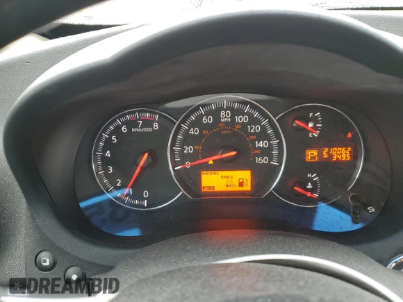 2010 Nissan Maxima SV with VIN 1N4AA5AP6AC805386, listed as a Copart auction lot 58983035 with 210,062 mi miles and Salvage title. Bid and sale history available at DreamBid. Image 9.