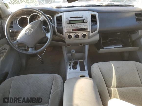 2008 Toyota Tacoma PreRunner with VIN 3TMJU62N68M061687, listed as a Copart auction lot 82674384 with 134,678 mi miles and Non Repairable. Bid and sale history available at carsss.com. Image 8.