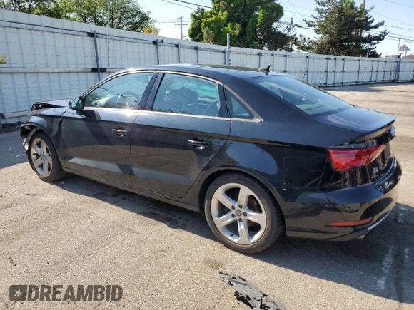 2017 Audi A3 Premium with VIN WAUAUGFF9H1048564, listed as a Copart auction lot 57215985 with Not provided miles and Salvage title. Bid and sale history available at DreamBid. Image 2.