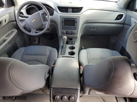 2017 Chevrolet Traverse LS with VIN 1GNKRFED6HJ293798, listed as a Copart auction lot 49393425 with 0 mi miles and Salvage Title. Bid and sale history available at carsss.com. Image 8.