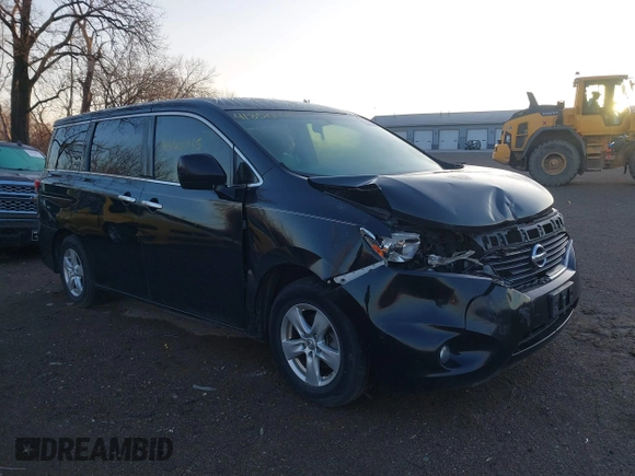 2012 Nissan Quest SL with VIN JN8AE2KP2C9031928, listed as a IAAI auction lot 41850045 with 140,075 mi miles. Bid and sale history available at carsss.com. Image 1.