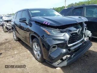 2021 Toyota Highlander L z VIN 5TDCZRAH6MS033499, wystawiony jako IAAI lot #42202787 z przebiegiem 93 438 mil mil oraz . Historia ofert i sprzedaży dostępna na DreamBid. Obrazek 1.