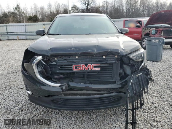 2019 GMC Terrain SLE with VIN 3GKALMEV1KL398112, listed as a Copart auction lot 47603035 with 77,132 mi miles and Salvage Title. Bid and sale history available at carsss.com. Image 5.