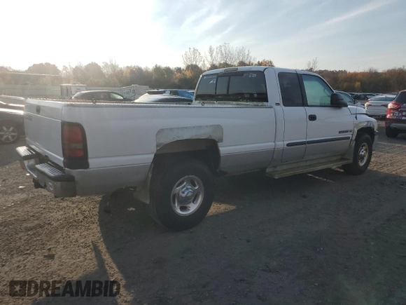 2001 Dodge 2500 z VIN 1B7KC23W11J521008, wystawiony jako Copart lot #77002964 z przebiegiem 155 114 mil mil oraz Czysty tytuł • Clean title. Historia ofert i sprzedaży dostępna na DreamBid. Obrazek 3.