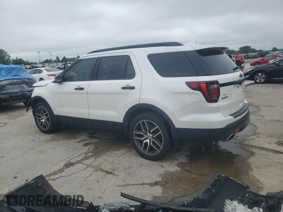 2017 Ford Explorer Sport с VIN 1FM5K8GT3HGC47154, выставлен на аукционе Copart как лот 59020825 с пробегом 91 014 миль миль и Списание • Salvage title. История ставок и продаж доступна на DreamBid. Изображение 2.