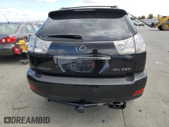 2004 Lexus RX 330 with VIN JTJHA31U340014612, listed as a Copart auction lot 71607934 with 191,094 mi miles and Salvage Title. Bid and sale history available at carsss.com. Image 6.