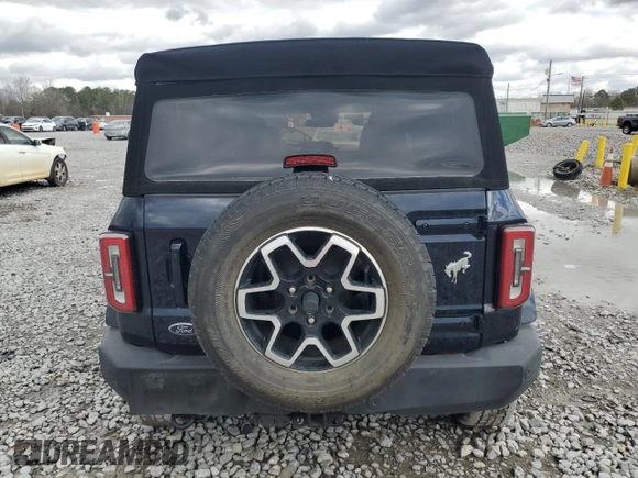 2021 Ford Bronco с VIN 1FMDE5DH8MLA62147, выставлен на аукционе Copart как лот 48059345 с пробегом 19 562 миль миль и Списание • Salvage title. История ставок и продаж доступна на DreamBid. Изображение 6.