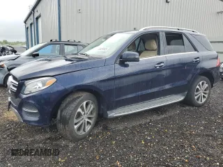 2016 Mercedes-Benz GLE 350 with VIN 4JGDA5HB5GA636186, listed as a Copart auction lot 63459905 with 127,899 mi miles and Salvage title. Bid and sale history available at DreamBid. Image 1.