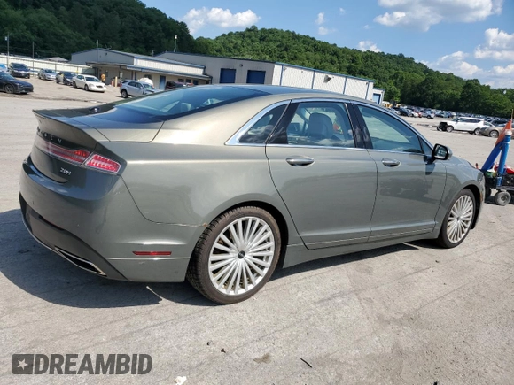 2017 Lincoln MKZ Hybrid Reserve with VIN 3LN6L5MU8HR611221, listed as a Copart auction lot 63391735 with 154,584 mi miles and Clean title. Bid and sale history available at DreamBid. Image 3.