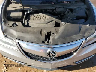 2015 Acura MDX with VIN 5FRYD3H2XFB007206, listed as a Copart auction lot 88594225 with 137,537 mi miles and Salvage title. Bid and sale history available at DreamBid. Image 14.