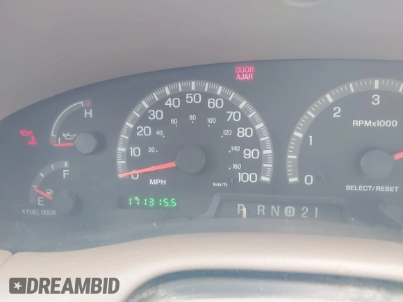 2001 Ford F-150 XL with VIN 2FTRX18L01CA45862, listed as a IAAI auction lot 42095831 with 171,315 mi miles. Bid and sale history available at carsss.com. Image 7.