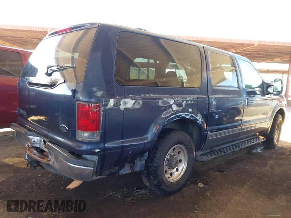 2002 Ford Excursion Special Serv с VIN 1FMNU40L62ED50097, выставлен на аукционе IAAI как лот 41814280 с пробегом 185 478 миль миль и . История ставок и продаж доступна на DreamBid. Изображение 4.
