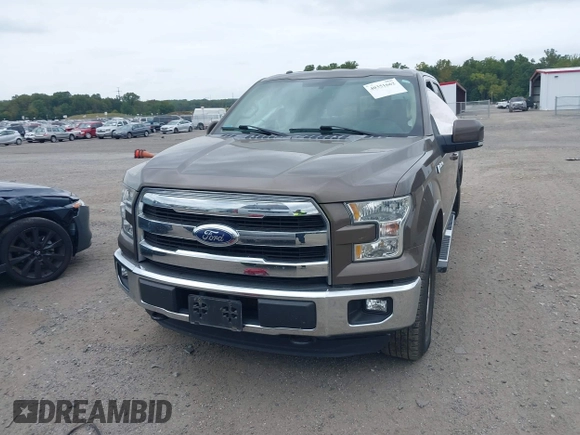 2015 Ford F-150 XLT with VIN 1FTEW1EP1FFC72160, listed as a IAAI auction lot 40351662 with 142,647 mi miles. Bid and sale history available at carsss.com. Image 12.