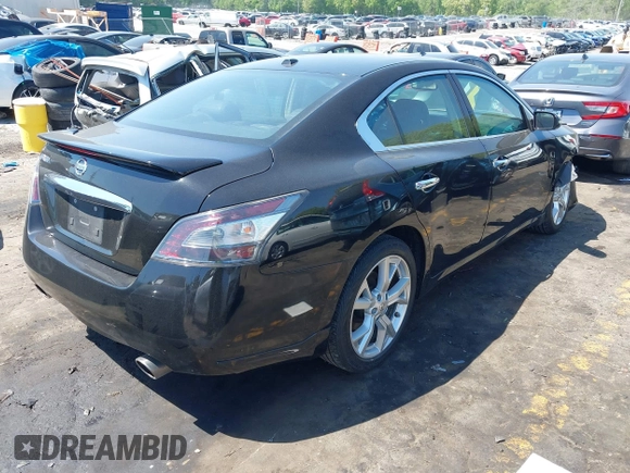 2012 Nissan Maxima S z VIN 1N4AA5AP9CC845075, wystawiony jako IAAI lot #42028674 z przebiegiem 124 770 mil mil oraz . Historia ofert i sprzedaży dostępna na DreamBid. Obrazek 4.