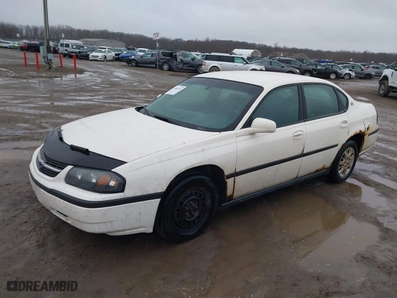 2002 Chevrolet Impala with VIN 2G1WF52E229379194, listed as a IAAI auction lot 41836381 with 261,730 mi miles. Bid and sale history available at carsss.com. Image 2.