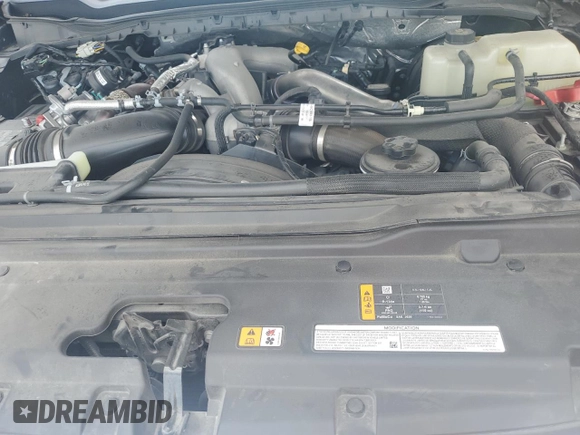 2024 Ford F-350 XL with VIN 1FT8W3BT4REC12989, listed as a Copart auction lot 55408845 with 30,982 mi miles and Salvage title. Bid and sale history available at DreamBid. Image 11.