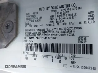 2018 Ford Transit Connect XL с VIN NM0LS7E76J1378385, выставлен на аукционе IAAI как лот 42695607 с пробегом 72 288 миль миль и . История ставок и продаж доступна на DreamBid. Изображение 9.