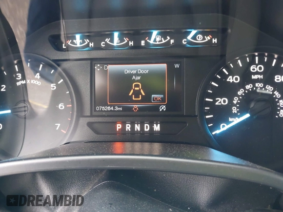 2020 Ford F-150 XL with VIN 1FTEX1CP0LKF44121, listed as a IAAI auction lot 41463875 with 75,264 mi miles and . Bid and sale history available at DreamBid. Image 7.
