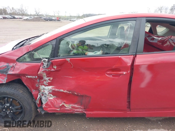 2012 Toyota Prius One with VIN JTDKN3DU0C1520187, listed as a IAAI auction lot 42070196 with 191,023 mi miles. Bid and sale history available at carsss.com. Image 18.
