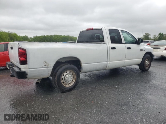 2008 Dodge 2500 ST with VIN 3D7KR28D18G236994, listed as a Copart auction lot 56574195 with 161,905 mi miles and Clean Title. Bid and sale history available at DreamBid. Image 3.
