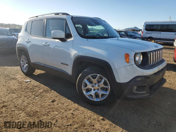 2015 Jeep Renegade Latitude with VIN ZACCJABT2FPB95321, listed as a Copart auction lot 47185875 with 117,714 mi miles and Salvage Title. Bid and sale history available at carsss.com. Image 4.
