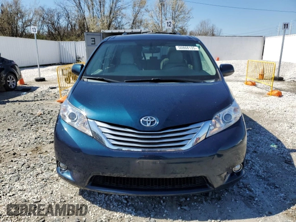 2011 Toyota Sienna XLE AAS with VIN 5TDYK3DC6BS170205, listed as a Copart auction lot 50868135 with 153,134 mi miles and Salvage Title. Bid and sale history available at DreamBid. Image 5.