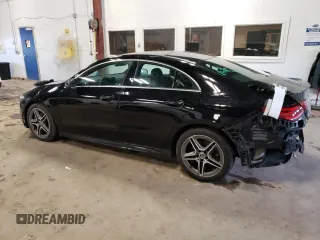 2020 Mercedes-Benz CLA with VIN W1K5J4HB1LN091728, listed as a Copart auction lot 39884043 with 42,387 mi miles. Bid and sale history available at carsss.com. Image 2.
