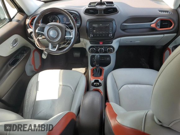 2015 Jeep Renegade Limited with VIN ZACCJBDT4FPB26634, listed as a Copart auction lot 52009035 with 92,995 mi miles and Salvage title. Bid and sale history available at DreamBid. Image 8.
