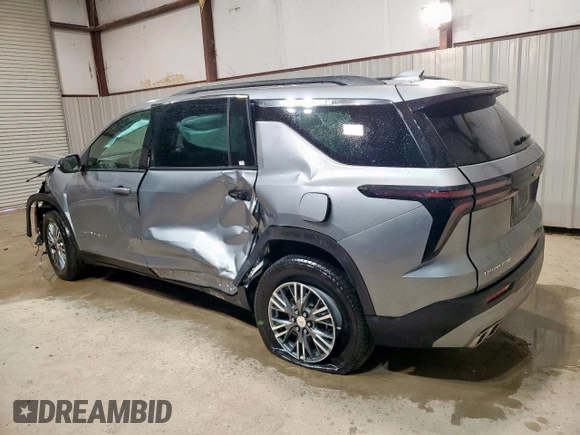 2025 Chevrolet Traverse FWD LT with VIN 1GNERGRS0SJ202611, listed as a Copart auction lot 64361345 with 5,402 mi miles and Clean title. Bid and sale history available at DreamBid. Image 2.
