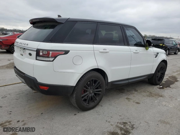 2016 Land Rover Range Rover Sport V6 HSE with VIN SALWR2PF7GA591835, listed as a Copart auction lot 51339505 with 100,071 mi miles and Clean Title. Bid and sale history available at carsss.com. Image 3.