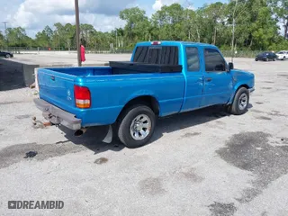1996 Ford Ranger XL with VIN 1FTCR14U6TPA54923, listed as a IAAI auction lot 41621450 with 186,616 mi miles. Bid and sale history available at carsss.com. Image 4.