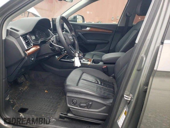 2023 Audi Q5 S line Premium with VIN WA1GAAFY4P2045059, listed as a Copart auction lot 42272075 with 14,784 mi miles and Salvage Title. Bid and sale history available at carsss.com. Image 7.