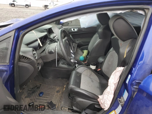 2015 Ford Fiesta ST with VIN 3FADP4GX8FM124018, listed as a Copart auction lot 43229785 with 85,972 mi miles and Salvage Title. Bid and sale history available at carsss.com. Image 7.