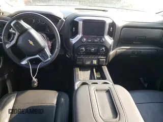 2020 Chevrolet Silverado 3500HD LTZ with VIN 1GC4YUEY3LF332502, listed as a Copart auction lot 79746124 with 44,695 mi miles and Salvage Title. Bid and sale history available at DreamBid. Image 8.