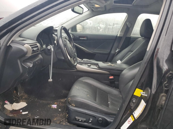 2016 Lexus IS 300 with VIN JTHCM1D23G5004476, listed as a Copart auction lot 49593495 with 222,517 mi miles and Salvage Title. Bid and sale history available at carsss.com. Image 7.