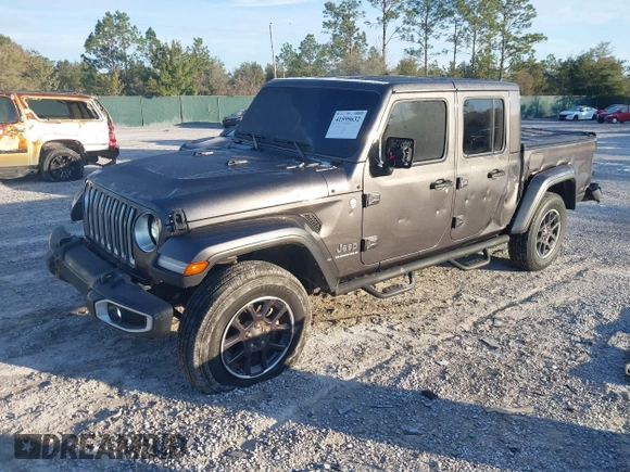 2023 Jeep Gladiator Overland z VIN 1C6HJTFG1PL546604, wystawiony jako IAAI lot #41599632 z przebiegiem 23 108 mil mil oraz . Historia ofert i sprzedaży dostępna na DreamBid. Obrazek 2.