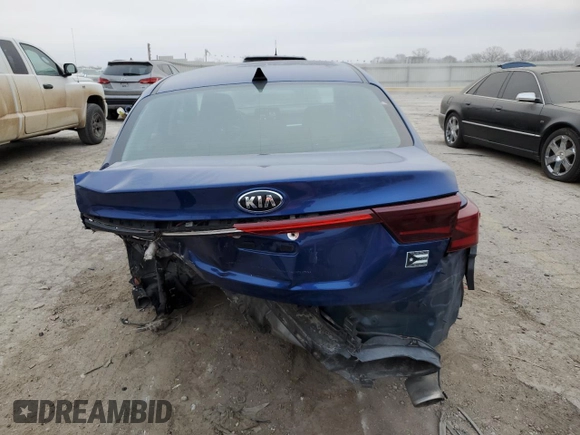 2020 Kia Forte LXS with VIN 3KPF24AD1LE216500, listed as a Copart auction lot 85343874 with 125,814 mi miles and Salvage Title. Bid and sale history available at carsss.com. Image 6.