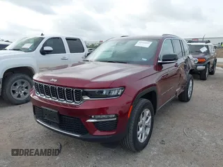 2023 Jeep Grand Cherokee Limited with VIN 1C4RJHBGXPC614527, listed as a IAAI auction lot 42121821 with 35,874 mi miles and . Bid and sale history available at DreamBid. Image 2.